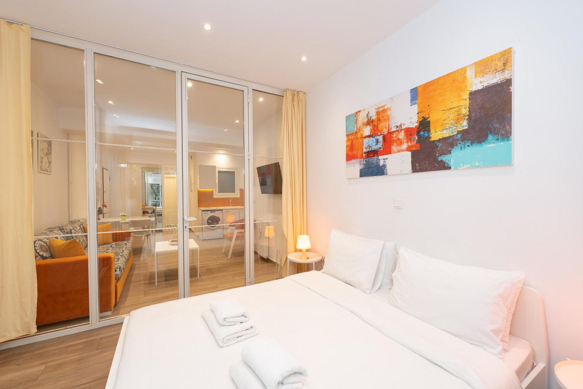 Spacious Peaceful Studio In เอเธนส์ ภายนอก รูปภาพ